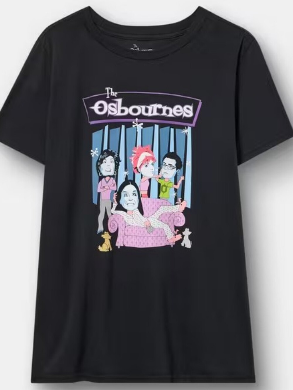 Nwt 2x Torrid Black 'The Osbournes' Graphic Tee